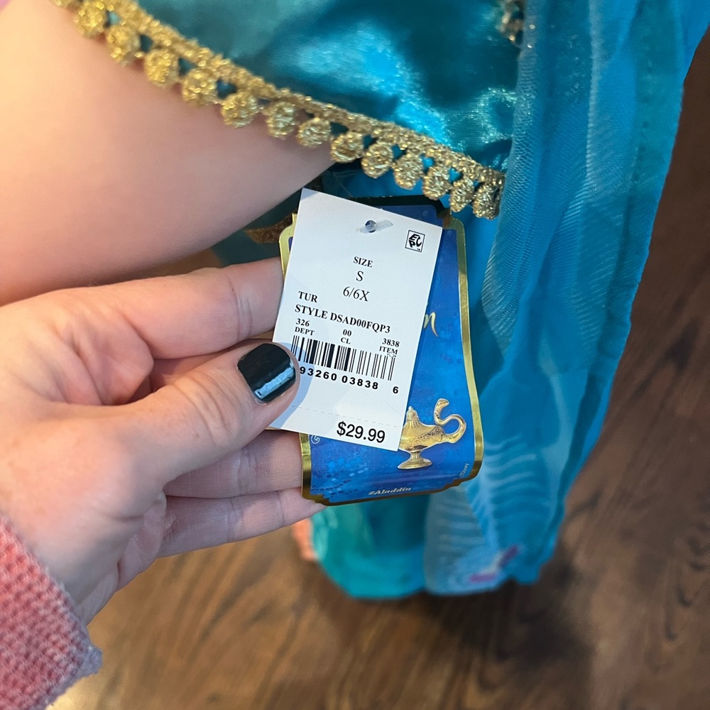 Brand new Disney jasmine costume